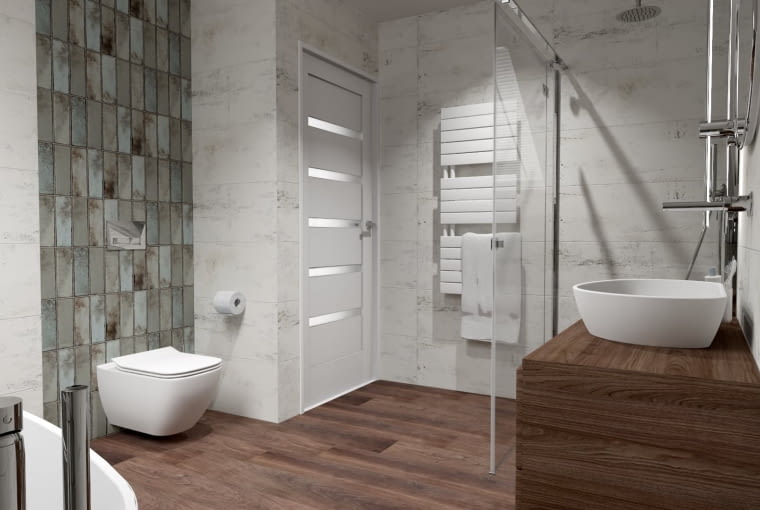 Łazienka na poddaszu