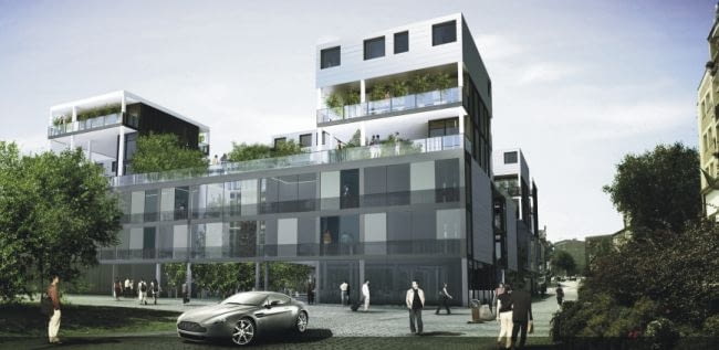 I Wyróżnienie za projekt dyplomowy "Wyspa zdarzeń" Kinga Siedlarczyk, architektka, studenci, projekty, architektura, dyplom roku