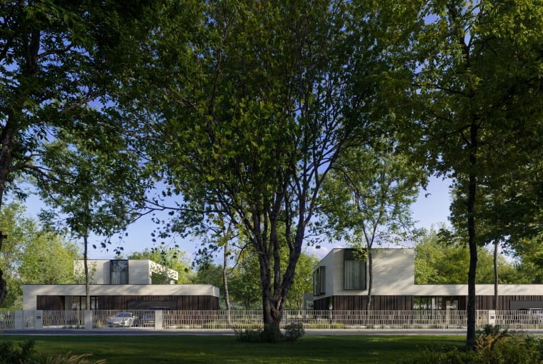 Wille w Łomiankach. Proj. SAAN Architekci