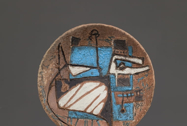 Patera dekoracyjna, ok. 1958 rok, Anna Jarnuszkiewicz