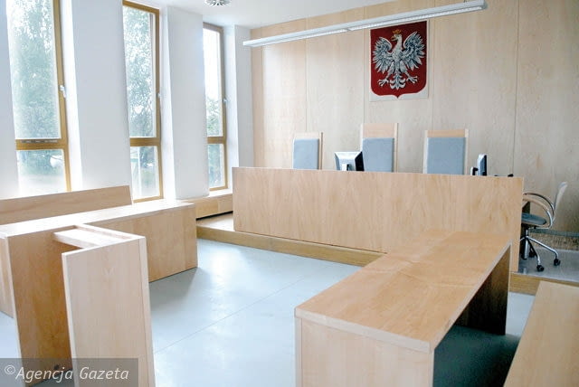 13.05.2009 KATOWICE NOWY BUDYNEK SADU OKREGOWEGO SALA ROZPRAW FOT. PRZEMEK JENDROSKA / AGENCJA GAZETA