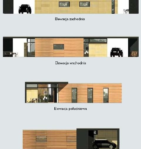 Widok elewacji Widok elewacji