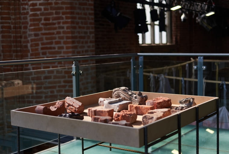 Widok wystawy Retrowersje, 2023, Galeria EL Widok wystawy Retrowersje, 2023, Galeria EL