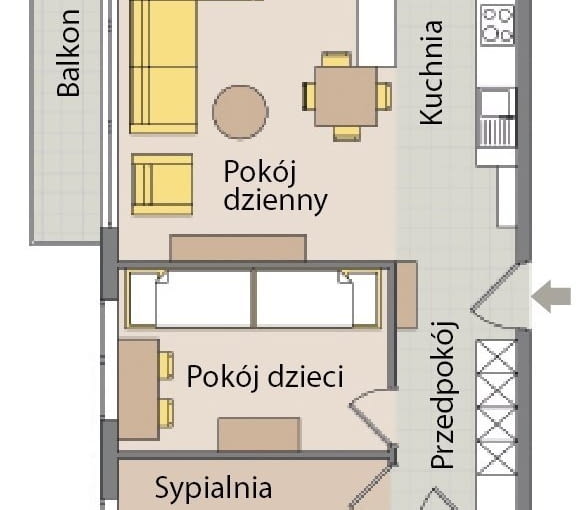Rozplanowanie wnętrz mieszkania. Rozplanowanie wnętrz mieszkania.