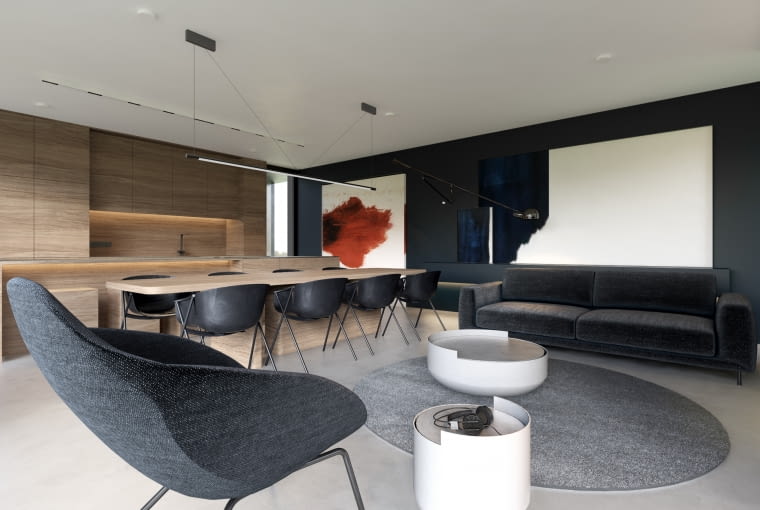 Dark Plate House w Poznaniu. Proj. Spacelab Dark Plate House w Poznaniu. Proj. Spacelab