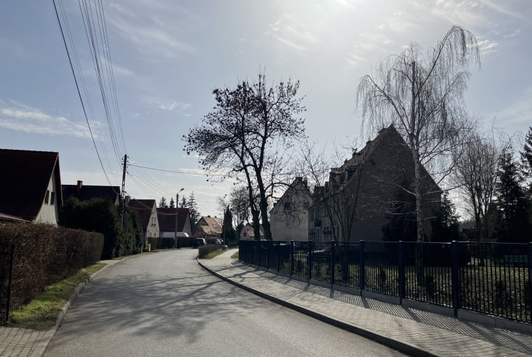 Wilcze Gardło w Gliwicach - jedna z ulic