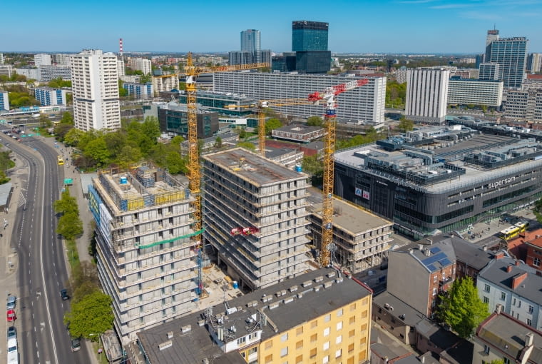 Budowa MIKATO w Katowicach