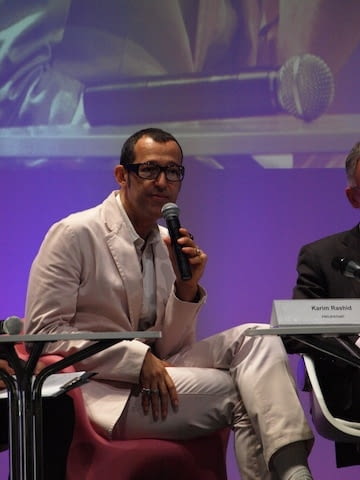 Karim Rashid na Arena Design 2010, Poznań Karim Rashid na Arena Design 2010, Poznań