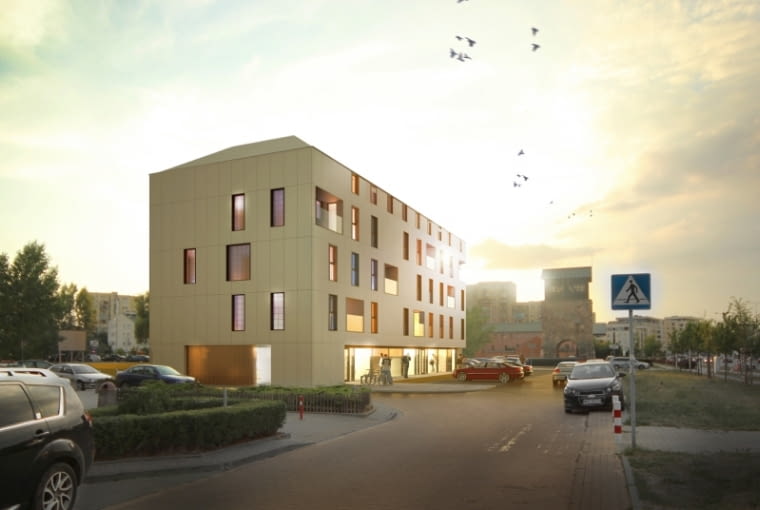 Nowy blok przy ul. Dzwonniczej w Warszawie