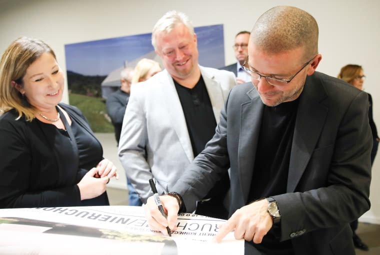 Wernisaż wystawy "Ruchome / Nieruchome" w Galerii Architektury GAGA w Krakowie