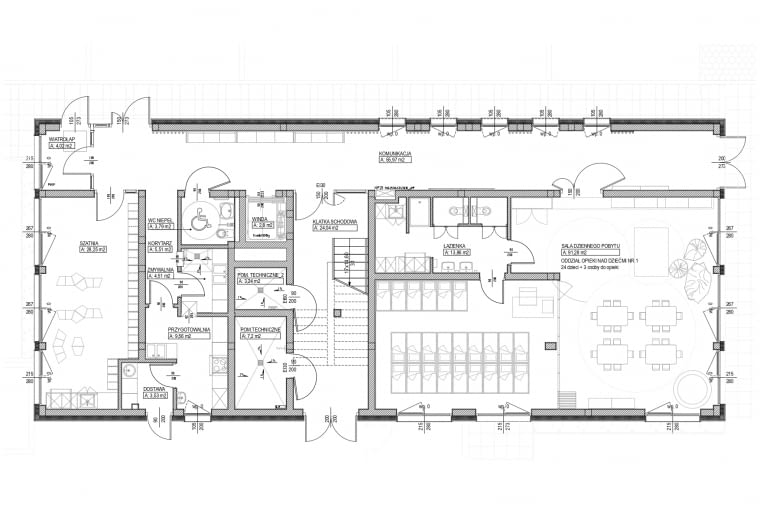 Żłobek w Czernikowie  - rzut parteru