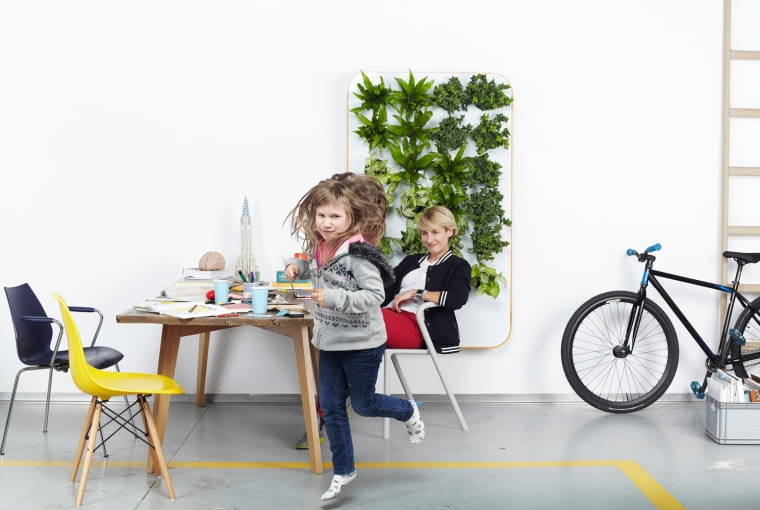 Wiszące ogrody w wersji mini zieleń, rośliny, technologia, ekologia, eko, design