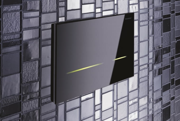 toaleta Przycisk spłukujący Sigma80 Black