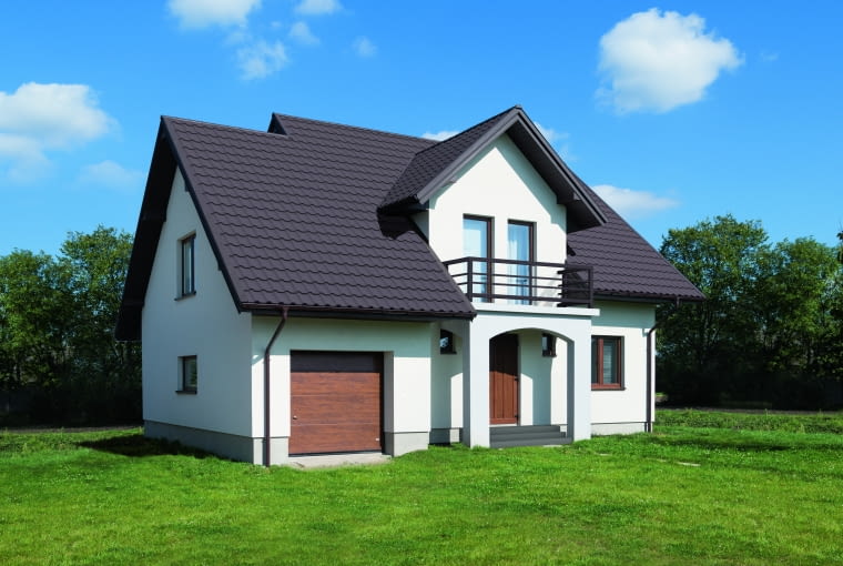 Decyzję o tym, jaki kolor blachy wybrać, warto podjąć na etapie opracowywania projektu. Jeśli dopasujemy do niego odcień pozostałych elementów budynku, stworzymy spójną całość Decyzję o tym, jaki kolor blachy wybrać, warto podjąć na etapie opracowywania projektu. Jeśli dopasujemy do niego odcień pozostałych elementów budynku, stworzymy spójną całość