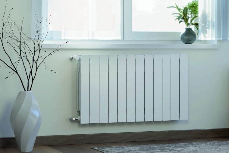 Moc członowego grzejnika aluminio wego łatwo zwiększyć, dokładając do niego kolejne ogniwa Moc członowego grzejnika aluminio wego łatwo zwiększyć, dokładając do niego kolejne ogniwa