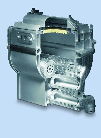 Wymiennik ciepła wykonany z nierdzewnego stopu