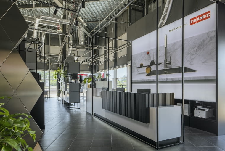 Showroom Franke w Jankach Showroom Franke w Jankach