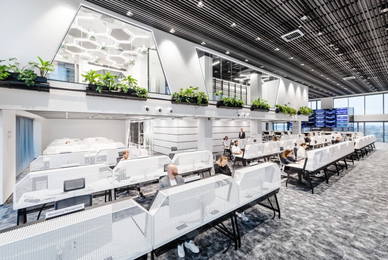 Nordea Horizon w Warszawie. Proj. Workplace Nordea Horizon w Warszawie. Proj. Workplace