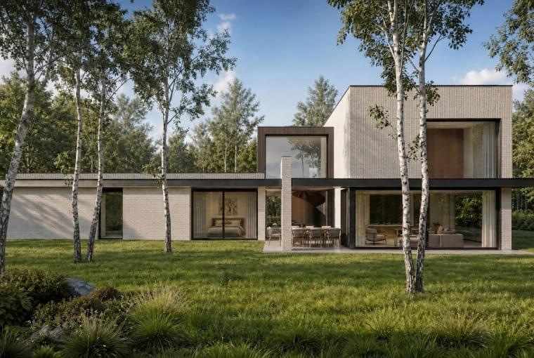 Dom w Lesznie. Proj. SAAN Architects Dom w Lesznie. Proj. SAAN Architects