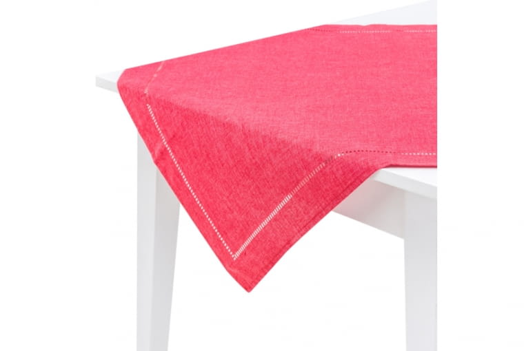 Bieżnik czerwony 80 x 80 cm_16,99zł