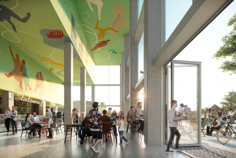 Concordia Hub na Wyspie Słodowej we Wrocławiu. Concordia Hub na Wyspie Słodowej we Wrocławiu, Concordia Hub, Wyspa Słodowa 7