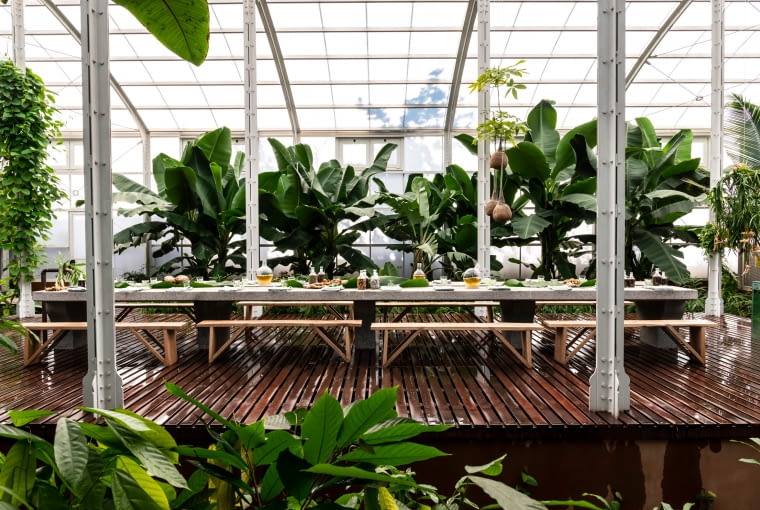 Restauracja Spice Garden. Proj. Malherbe Rust Architects Restauracja Spice Garden. Proj. Malherbe Rust Architects