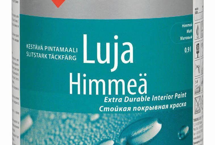 Luja, cena: około 62 zł/0,9 l, Tikkurila Luja, cena: około 62 zł/0,9 l, Tikkurila