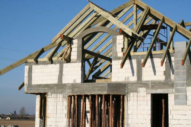 okna łukowe, budowa domu