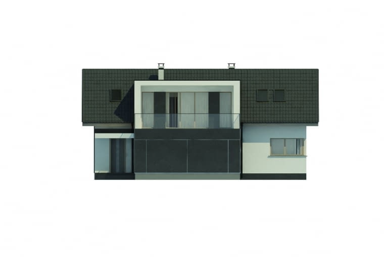 Elewacja frontowa Elewacja frontowa