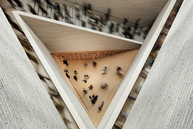 Muzeum Architektury i Wzornictwa w Helsinkach. Proj. JKMM Architects Muzeum Architektury i Wzornictwa w Helsinkach. Proj. JKMM Architects