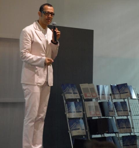 Karim Rashid na Arena Design 2010, Poznań Karim Rashid na Arena Design 2010, Poznań