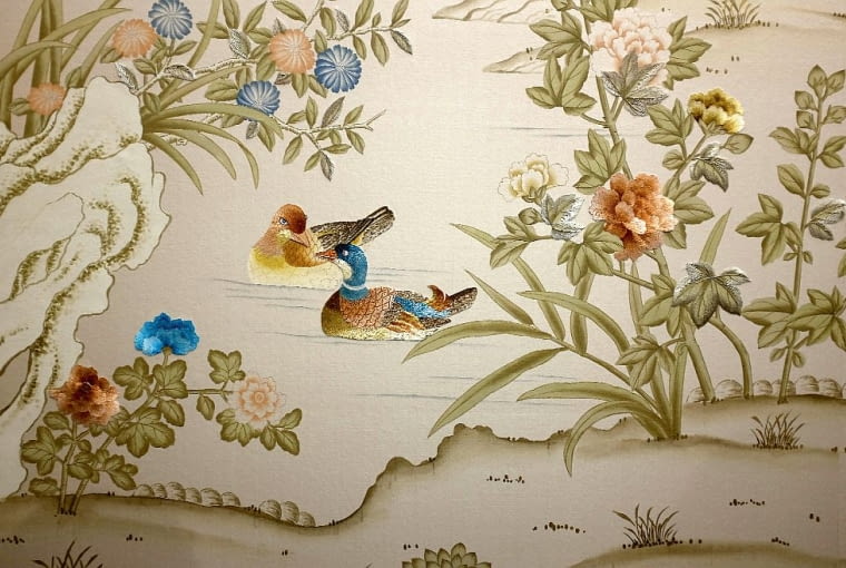 Marka Fromental Marka Fromental, tapety z materiału