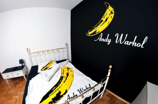 Wasze wnętrza: sypialnia Adama sypialnia, wnętrza, meble, pop art