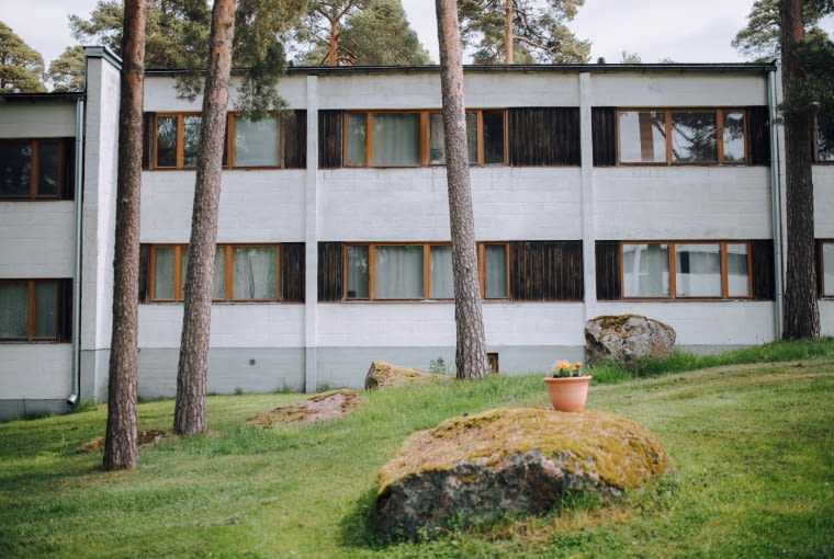 Sunila w Finlandii. Proj. Alvar Aalto Sunila w Finlandii. Proj. Alvar Aalto