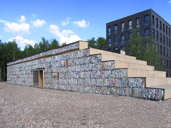 dom z makulatury PHZ2, projekt: Dratz&Dratz Architekten dom z makulatury PHZ2, projekt: Dratz&Dratz Architekten
