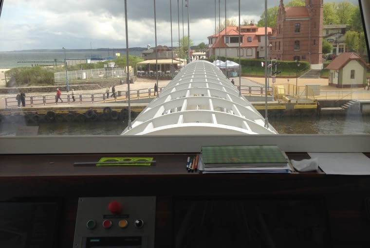 Kładka w Ustce Kładka w Ustce