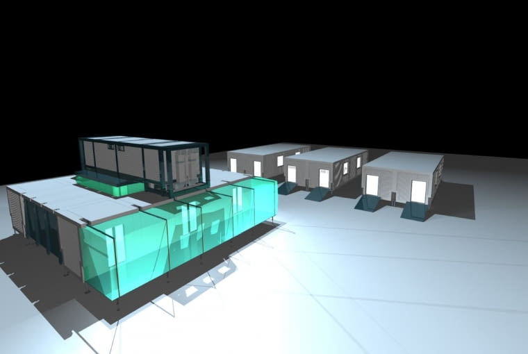 Polowe Centrum Ratunkowe. Proj. Marcin Wojnowski Polowe Centrum Ratunkowe. Proj. Marcin Wojnowski