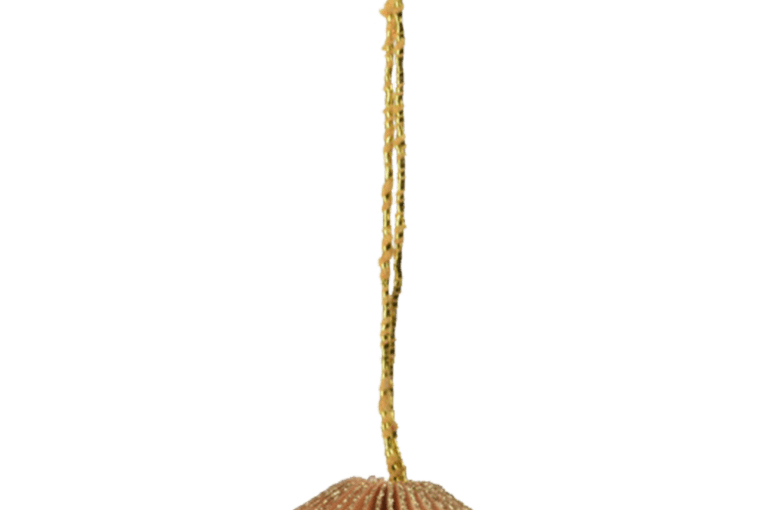 Zawieszka cebula papierowa 6 cm złota, kod 5,99 zł, 88561172