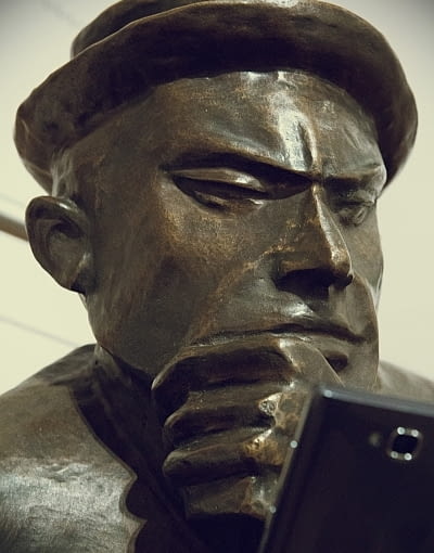 obraz, sztuka, selfie