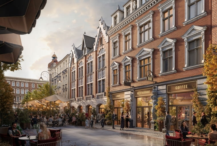 Kwartał Dworcowa w Katowicach. Proj. Konior Studio