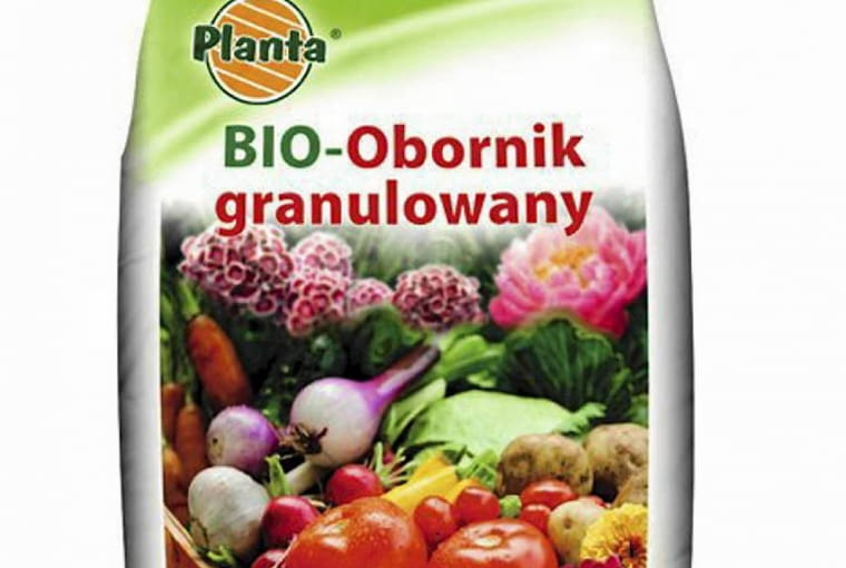 Bio-obornik granulowany, ok. 22 zł/10l. Planta