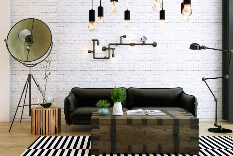 Meble i dodatki w stylu industrialnym styl industrialny