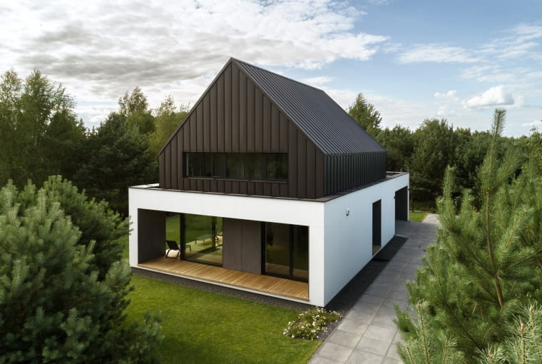 Dom w Koczargach. Proj. Exterio Dom w Koczargach. Proj. Exterio