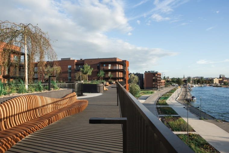 Nadmotławie w Gdańsku. Proj. SiMArchitekci Nadmotławie w Gdańsku. Proj. SiMArchitekci