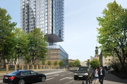 Nowy wieżowiec w Warszawie powstanie przy ul. Twardej