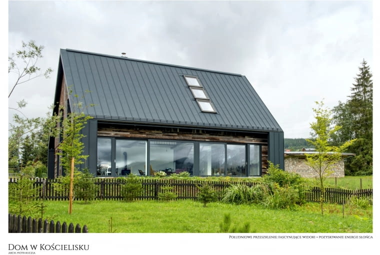 Dom w Kościelisku. Proj. arch. Piotr Kuczia