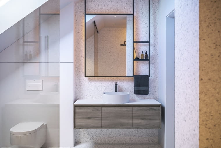 Łazienka dla singla, pary i rodziny