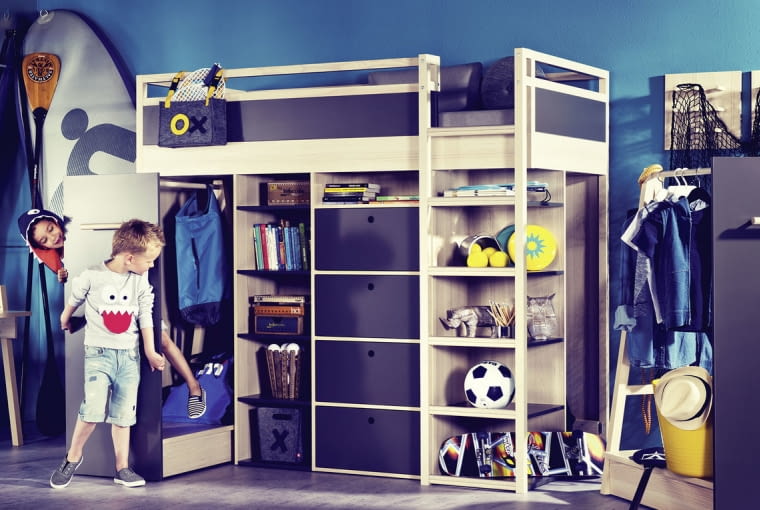 Kolekcja mebli SPOT by VOX łóżko dziecięce z barierką