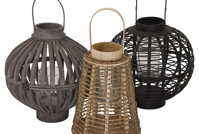 TK Maxx: drewniane lampiony. Cena: od 54,99 zł. lampion, lato, tk maxx, produkty, nowości
