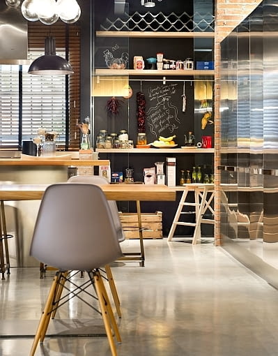 Loft w Terassie - 200 m kw.; proj. Egue & Seta loft, nowoczesny loft, styl industrialny, jak urządzić mieszkanie w stylu loft